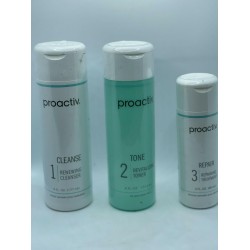 Proactiv 5pc 90 day Kit Proactive 3 Step System + Acne Body Wash, Amazonian Mask