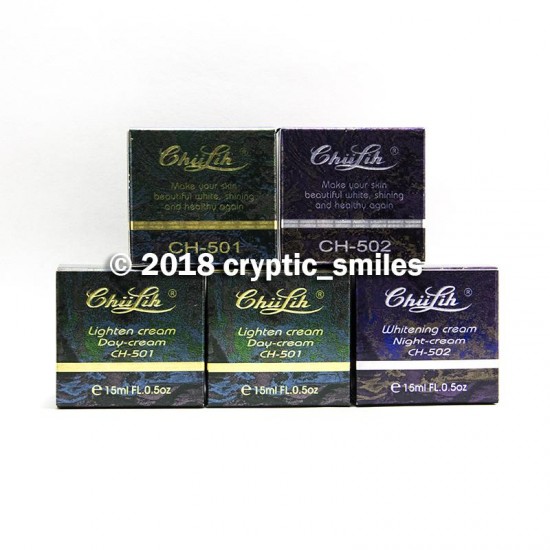 ChiiLih Lightening Day/Night Cream - LOTS OF 5 (4 options)