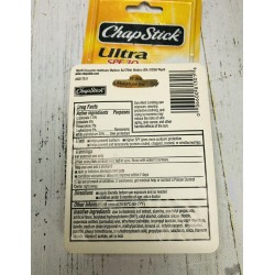 (4) Chap Stick Ultra SPF 30 Chapstick Lip Balm Tube with Aloe Sealed