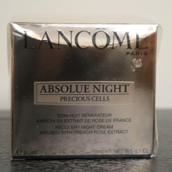 New SEALED Lancome Absolue Night Precious Cells Recovery Night Cream 1.7oz./50ml