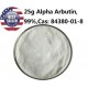 Natural ALPHA ARBUTIN POWDER, 99%, CAS 84380-01-8