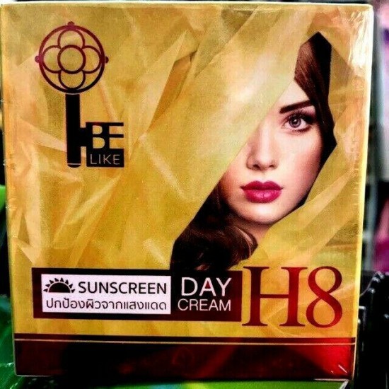 Be-like Sunscreen DayCream H8 protect skin from sunlight during the day 4x15g.