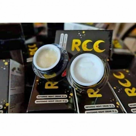 10x Set RCC Night Cream Reduce Acne Marks Blemishes Freckles Redness Whiter