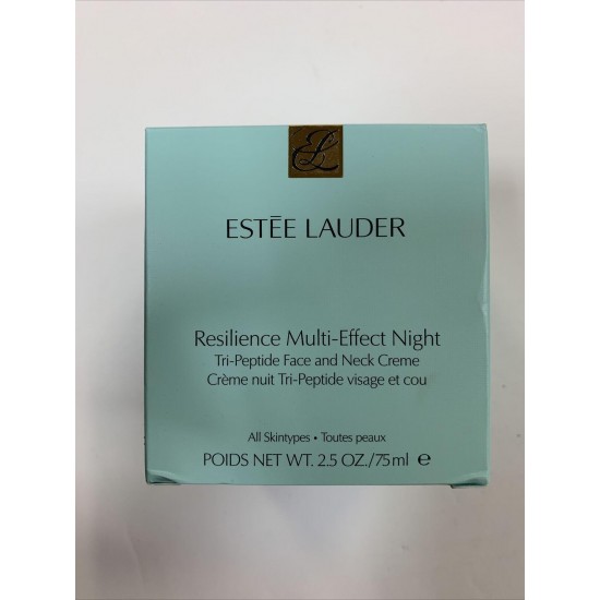 Estee Lauder Resilience Multi-Effect Night Tri-Peptide Face&Neck Creme NIB
