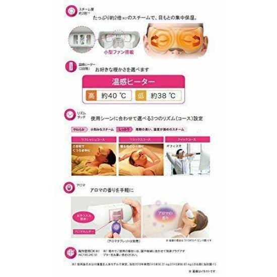 Panasonic eyes original beauty white EH-SW66-W Japan