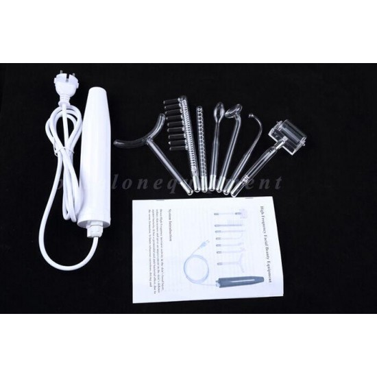 Hot Sale High Frequency Equipment  with 7 Electrode Anti Ance Skin Care Machine