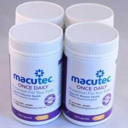 Macutec Once Daily 120 X 1/2/3/4 Protection for your eyes Supports Macula Health