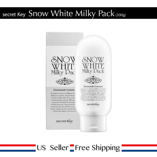 Secret Key Snow White Cream 50g + Snow White Milky Pack 200g Set [ US Seller ]