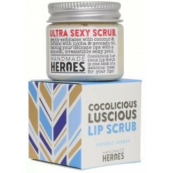 All Natural, Vegan Coconut Lip Scrub - Gentle Exfoliation, Lip Moisturizer