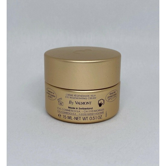 Valmont L'Elixir Des Glaciers Vos Yeux Swiss Poly-Active Eye Cream 0.51oz New