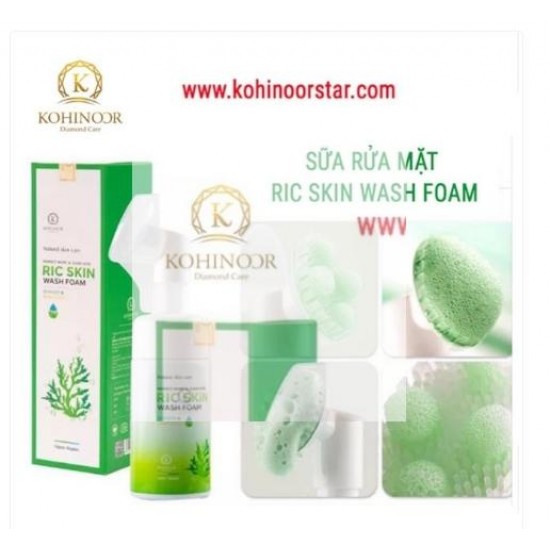 Combo 3 Product Ric Wash Foam, Ric Skin Serum HA+ & Ric Skin Night Cream