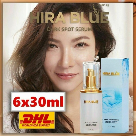 6x Hira Blue Dark Spot Serum Reduces Freckles Damaged Skin Dullness Blemishes