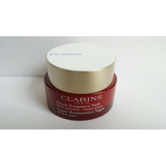 Clarins Super Restorative Night Age Spot Correcting Replenishing Cream 1.6 oz