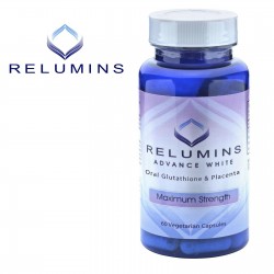3 Bottles Relumins Advanced White Oral Glutathione White Caps NEW w/ Rose Hips