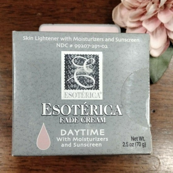 Esoterica Fade Cream DAYTIME w/ Moisturizers 2.5 oz Collectible Box SEALED 2013