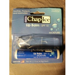 Half used over priced Chap Ice Lip balm spf 15  (ART) 1 chapstick unused.