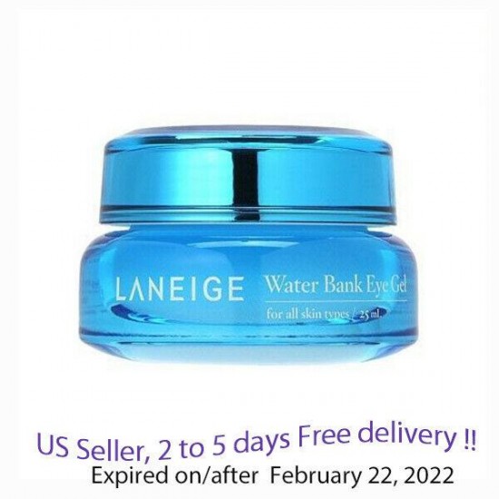 LANEIGE Water Bank Eye Gel EX 25ml + Free Gift Sample !!