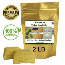100% Raw African Shea Butter - Unrefined Pure Natural Organic From Ghana Bulk