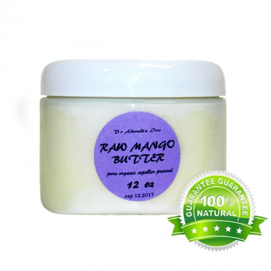 Premium Organic Butters 100% Pure Raw Cold Pressed 2oz up to 12 lb Free Shipping