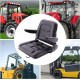 20 Universal Tractor Seat with Armrest, 175° Adjustable PVC Fordable Forklift Seat Replacement GDAE10 Excavator, Skid Loader, Backhoe Dozer Telehandler, Lawn Mower Waterproof