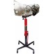 TR4053-3 Torin High Lift Transmission: Garage/Shop Telescoping Jack, 1/2 Ton (1000 lbs) Capacity, Red