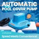 1/2 HP Automatic Pool Cover Pump Above Ground, 2150 GPH Submersible Water Pump with 25ft Power Cord for Swimming Pool, Hot Tub, Basement, and More