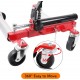 4PC Wheel Dolly, 1500LBS Capacity Car Dolly with Hydraulic Tire Jack for Vehicle Positioning for Truck RV Trailer