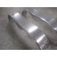 (2) Tandem Aluminum Teardrop Tread Plate Cargo Trailer Fenders 72 L 20 H 9 W