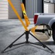 Hydraulic Hitch-Mount Truck Crane Professional 2-Inch Hitch Receiver, 3 Adjustable Capacities: 500 lbs, 750lbs, 1000 lbs(MAX) Yellow