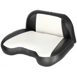 Seat Cushion Set - 2 Piece Vinyl Black/White fits Allis Chalmers D10 175 170 7050 D14 185 D17 200 D12 180 D15 190 D19 220 D21 7030 70236460