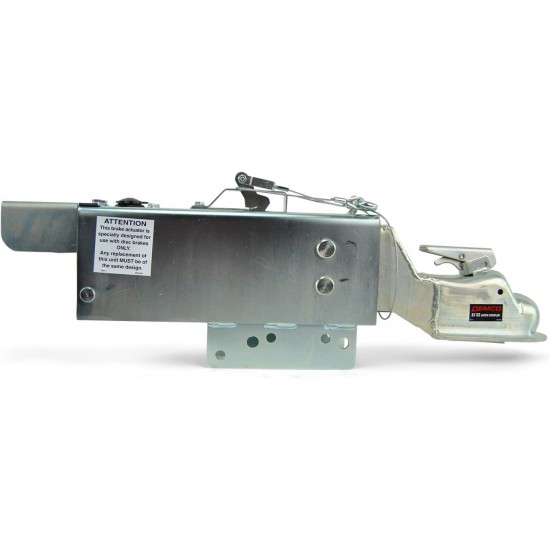 Demco Hydraulic Surge Actuator for Disc Brakes 12,500lb Capacity with Electric Lockout Solenoid 2 5/16 Ball