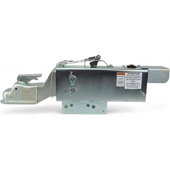 Demco Hydraulic Surge Actuator for Disc Brakes 12,500lb Capacity with Electric Lockout Solenoid 2 5/16 Ball