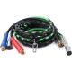 Semi Truck Air Lines Kit, 15FT 3 in 1 ABS & Power Airline Air Hose Wrap 7 Way Electrical Cable Air Lines with Handle Grip Airlines for Truck Trailer Tractor