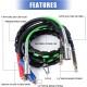 Semi Truck Air Lines Kit, 15FT 3 in 1 ABS & Power Airline Air Hose Wrap 7 Way Electrical Cable Air Lines with Handle Grip Airlines for Truck Trailer Tractor