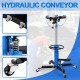 Hydraulic Transmission Jack - 2 Stage 1100lb with Pedal 360° Swivel Wheel Lift Hoist Adjustable Height Hydraulic Telescoping Transmission Jack