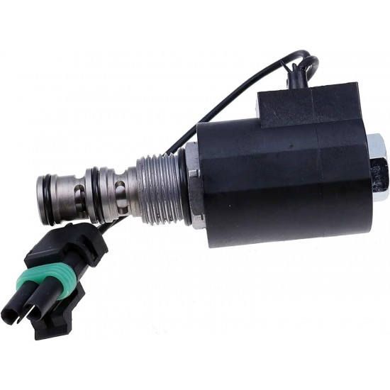 Hydraulic Solenoid Valve 87456901 190432A1 compatible with Case IH Light Equipment 570LXT 570MXT 570NXT 580L 580M 580N 580SL 580SM 580SM+ 580SN 580SN WT 585G 586G 588G 590L 590SL 590SM 590SM+