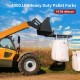 60 4000LBS Clamp on Pallet Forks Light Duty Forks for Tractor Loader Bucket with Adjustable Stabilizer Bar