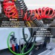 15ft 3 in 1 ABS & Power Air Line Hose with Glad Hands & 4 Glad Hand Seals for Tractor Trailer Semi Truck