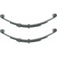 2)- Boat Trailer 3 Leaf Double Eye Springs (1 Pair) 20'' 3700lbs Capacity Per Pair, Black (24001-2)