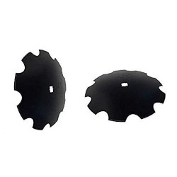 2 of 22 Notched Disc Harrow Blade 1-1/8 x 1-1/4 Square 6 Gauge 5 MM Thick Farmer Bob's Parts N226118114