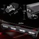 23.6 Wireless Tow Trailer Light Bar LED with 4-Pin Round Transmitter Powerful Magnetic Base for Truck Roadblock Cars Battery Brake/Turn Signal Emergency Tow Light Bar