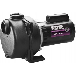 WLS150 1.5 HP High Volume Cast Iron Lawn Sprinkling Pump, 1-1/2-Horsepower