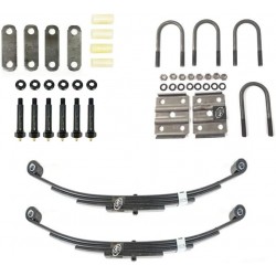 Greaseable 3,500 lbs. Trailer Axle Suspension Kit Incl. Leaf Springs, Shackle & U-Bolt kit