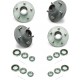 4)- Boat Trailer Hot Dipped Galvanized 3500lbs Hub 5 Bolt Lug with Bearing Kit, (25816-4)