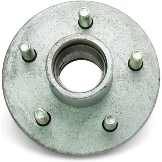 4)- Boat Trailer Hot Dipped Galvanized 3500lbs Hub 5 Bolt Lug with Bearing Kit, (25816-4)