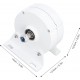 200W 3Phase Alternator, 750 RPM 12 Magnetic Poles Number Household Rare Earth Permanent Magnet 3 Phase Generator Electric Motor for Vertical Horizontal Wind 12V White