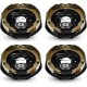 Trailer Electric Brakes, 2 Pair of Electric Brake Assembly 12 X 2 for 5200lb 6000lb 7000lb Axle-(Set 4: 2 Left+2 Right)