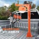 Electric Pickup Truck Crane, 1100 lbs Capacity, 360° Swivel, Truck Jib Crane Hoist with Three Boom Capacities of 275 lbs, 550 lbs & 1100 lbs, for Lifting Goods in Construction, Forestry, Factory