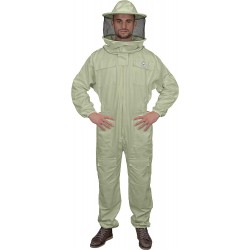 Unisex Regular Fit 410 Polycotton Beekeeping Suit With Round Veil