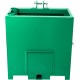 Ballast Box 3 Point Category 1,Standard 2 Hitch Receiver，Ballast Box Secure and Stable Weight for Improved Tractor Performance, Green